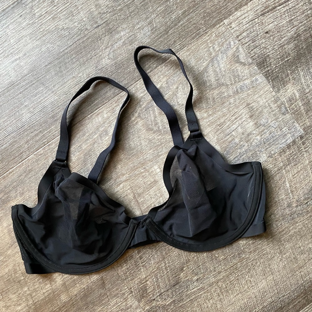 Cuup The Plunge Black bra 32E